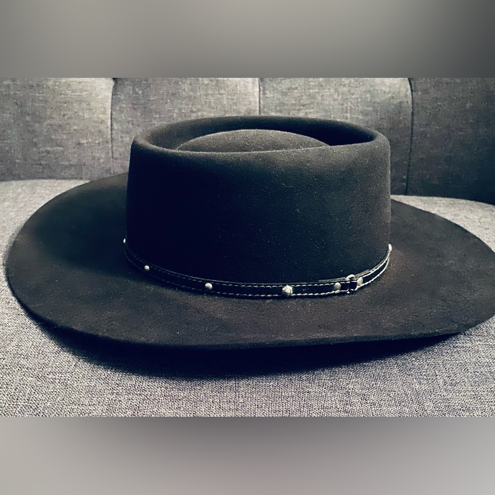 Black Gamblers Hat